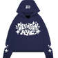 DARK BLUE DEVOTIONNYC HOODIE